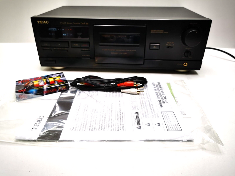 TEAC V-615 Stereo Cassette Tape Deck MINT BOXED  Serviced with 1 Year Warranty *