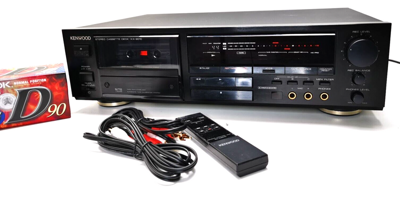 KENWOOD KX-9010 3 Head Direct Drive Tape Deck * Serviced 1 Year Warranty *