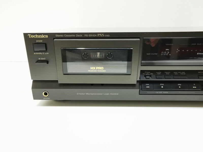 TECHNICS RS-BX404 Stereo Cassette Tape Deck