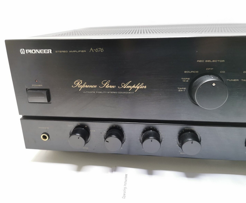 Pioneer A-676 Reference Stereo Integrated Amplifier * Serviced 1 Year Warranty