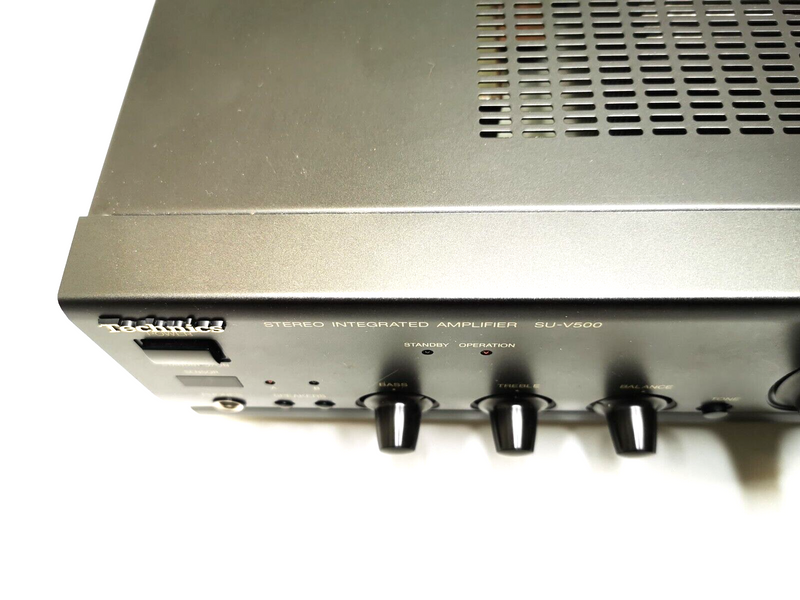 TECHNICS SU-V500 Stereo Integrated Amplifier & Rem - Serviced 1 Year Warranty