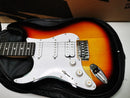 Donner DST 100SL Left Handed Sunburst Electric Guitar for Beginners