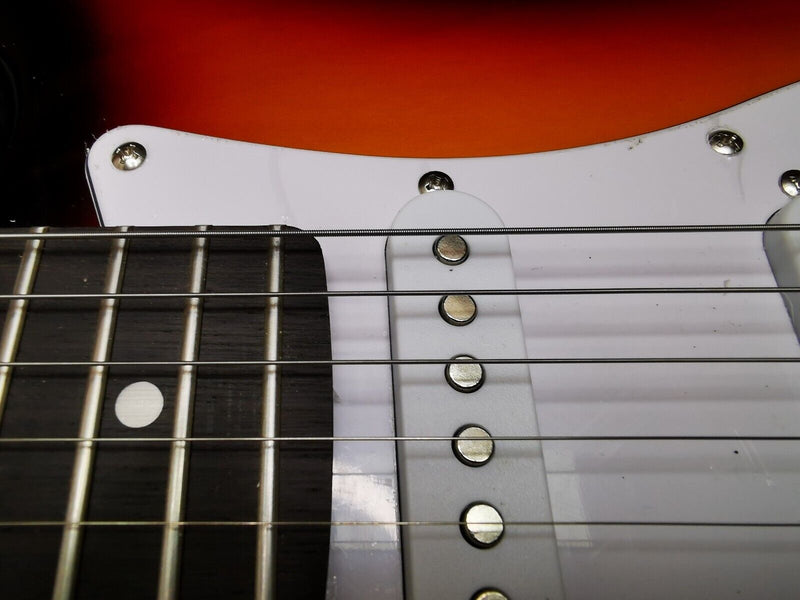 Donner DST 100SL Left Handed Sunburst Electric Guitar for Beginners