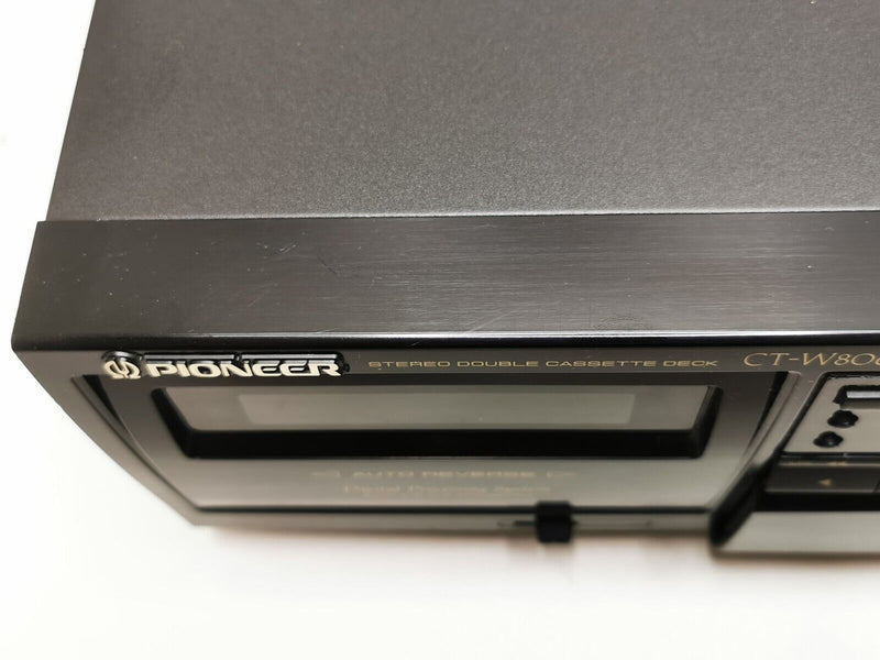 PIONEER CT-W806DR Stereo Cassette Deck with DAC in* Serviced + 1 Year Warranty *