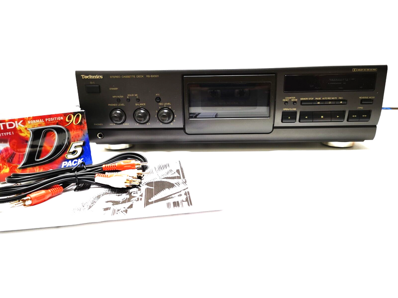 TECHNICS RS-BX501 Auto Reverse Cassette Tape Deck **SERVICED 1 YEAR WARRANTY**