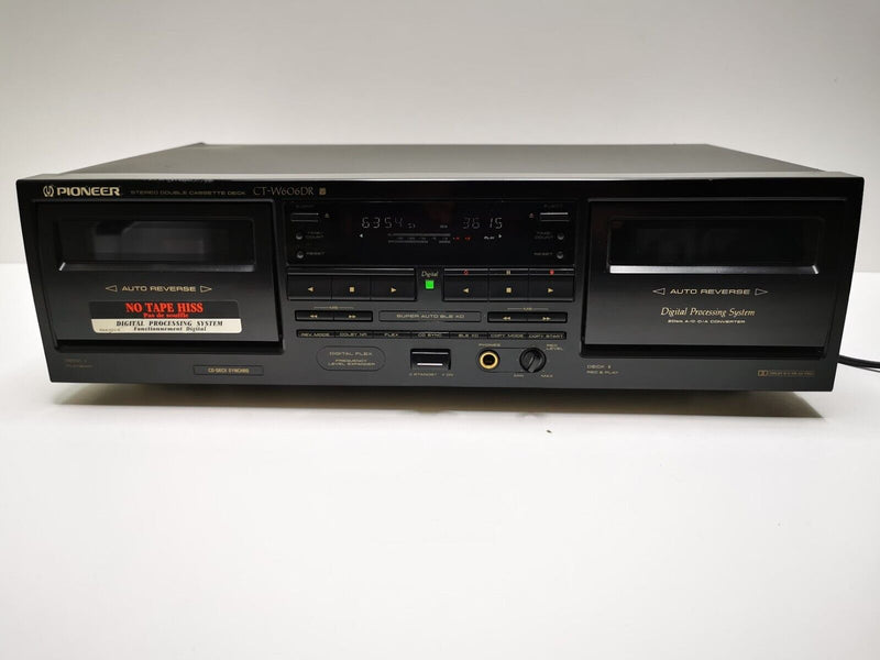 PIONEER CT-W606DR Stereo Cassette Deck with DAC * Serviced + 1 Year Warranty *