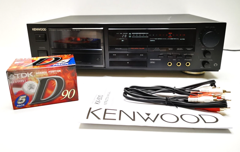 KENWOOD KX-5010 Direct Drive Tape Deck * Serviced 1 Year Warranty *