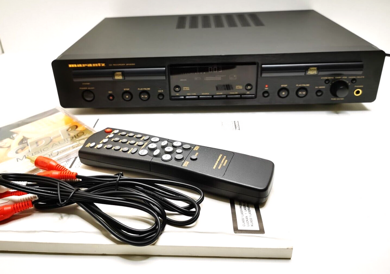 MARANTZ DR6050 dual CD Player / CD Recorder twin deck & remote - Serviced