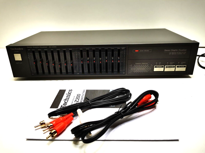 TECHNICS SH-Z200 Graphic Equalizer EQ Processor - Serviced & 1 Year Warranty