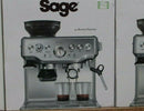 SAGE Barista Express BES875UK 1850W Bean to Cup Coffee Machine & 1 Year Warranty