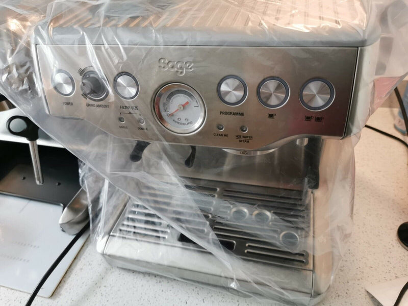 SAGE Barista Express BES875UK 1850W Bean to Cup Coffee Machine & 1 Year Warranty