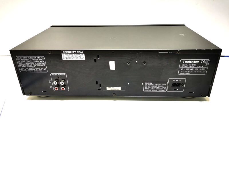 TECHNICS RS-BX501 Auto Reverse Cassette Tape Deck **SERVICED 1 YEAR WARRANTY**