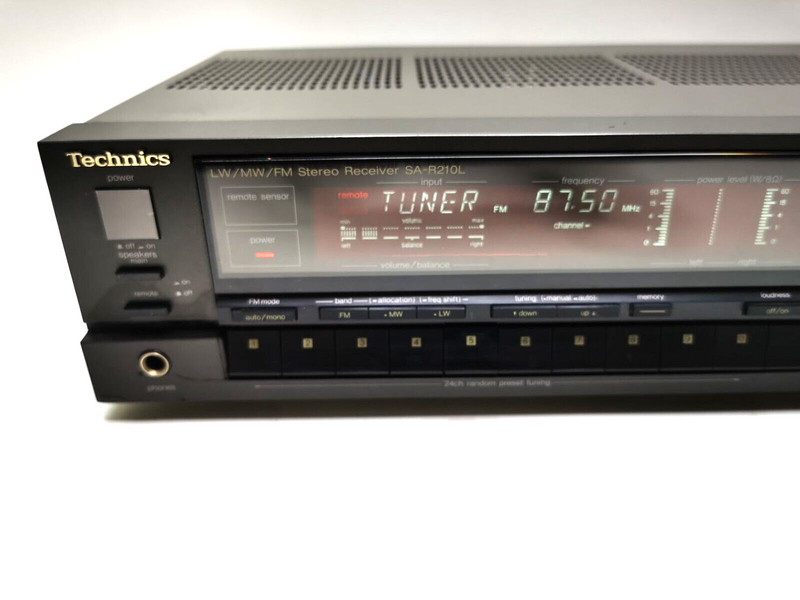 TECHNICS SA-R210L Stereo Integrated Receiver  * Serviced with 1 Year Warranty *