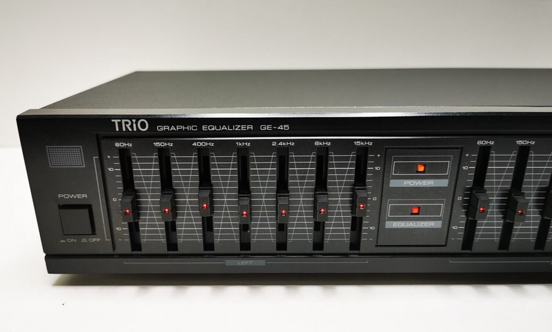 Trio KENWOOD GE-45 Graphic Equalizer EQ Processor - Serviced & 1 Year Warranty