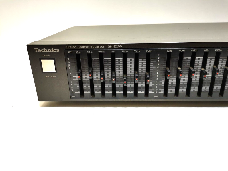 TECHNICS SH-Z200 Graphic Equalizer EQ Processor - Serviced & 1 Year Warranty