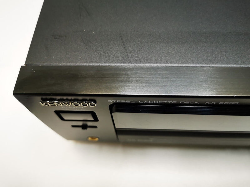 KENWOOD KX-5530 Auto Reverse Cassette Tape Deck **SERVICED 1 YEAR WARRANTY**