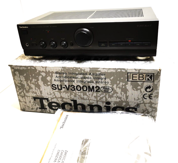 TECHNICS SU-V300M2 Stereo Integrated Amplifier - BOXED Serviced 1 Year Warranty