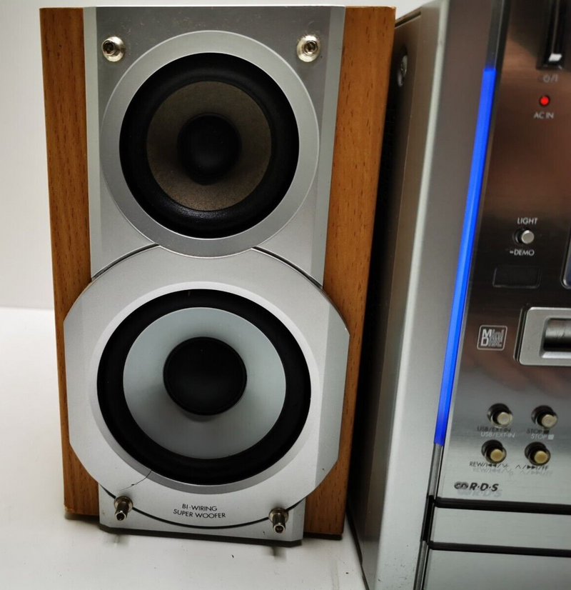 PANASONIC SA-PM37MD Minidisc CD Tape Stereo mini system serviced 1 year warranty