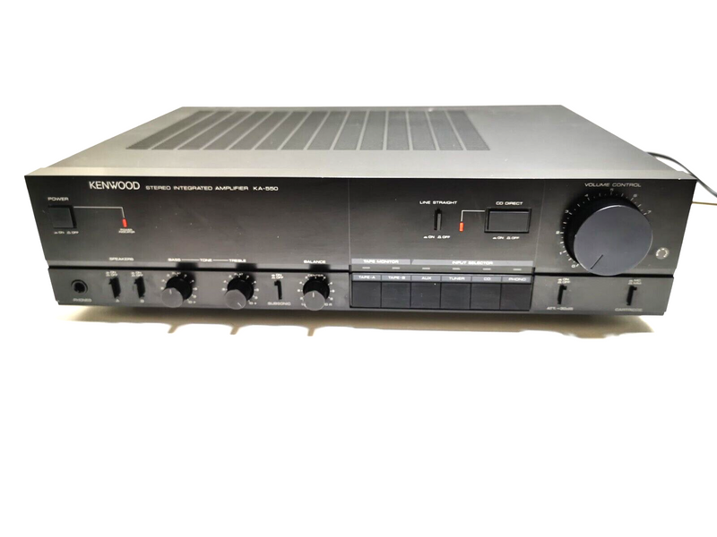 Kenwood KA-550 Stereo Integrated Amplifier * Serviced 1 Year Warranty *