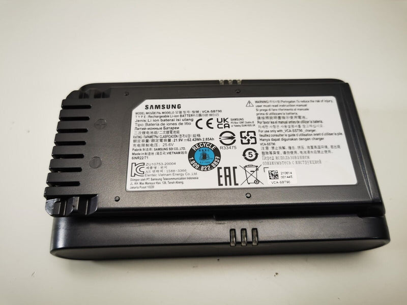 Samsung Replacement Battery Samsung Vacuum VCA-SBT90 GREY
