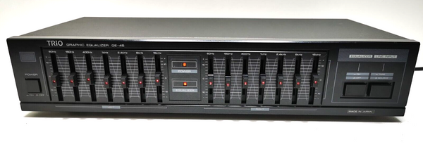 Trio KENWOOD GE-45 Graphic Equalizer EQ Processor - Serviced & 1 Year Warranty