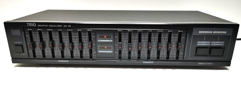 Trio KENWOOD GE-45 Graphic Equalizer EQ Processor - Serviced & 1 Year Warranty