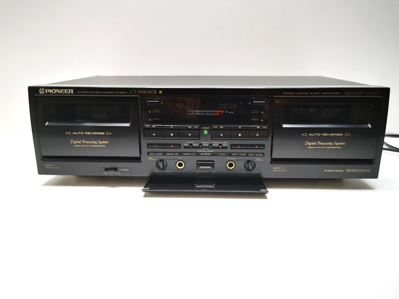 PIONEER CT-W806DR Stereo Cassette Deck with DAC in* Serviced + 1 Year Warranty *