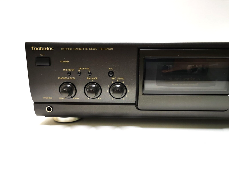 TECHNICS RS-BX501 Auto Reverse Cassette Tape Deck **SERVICED 1 YEAR WARRANTY**