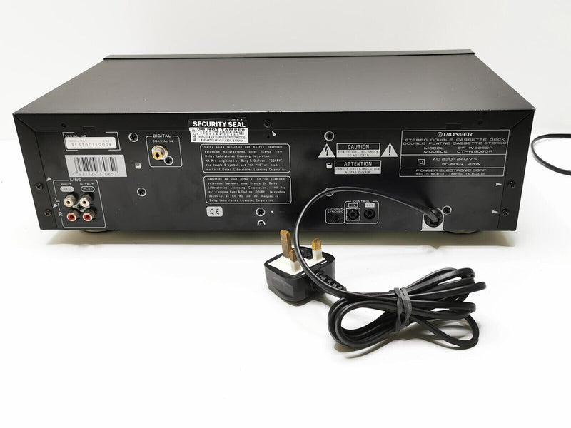 PIONEER CT-W806DR Stereo Cassette Deck with DAC in* Serviced + 1 Year Warranty *