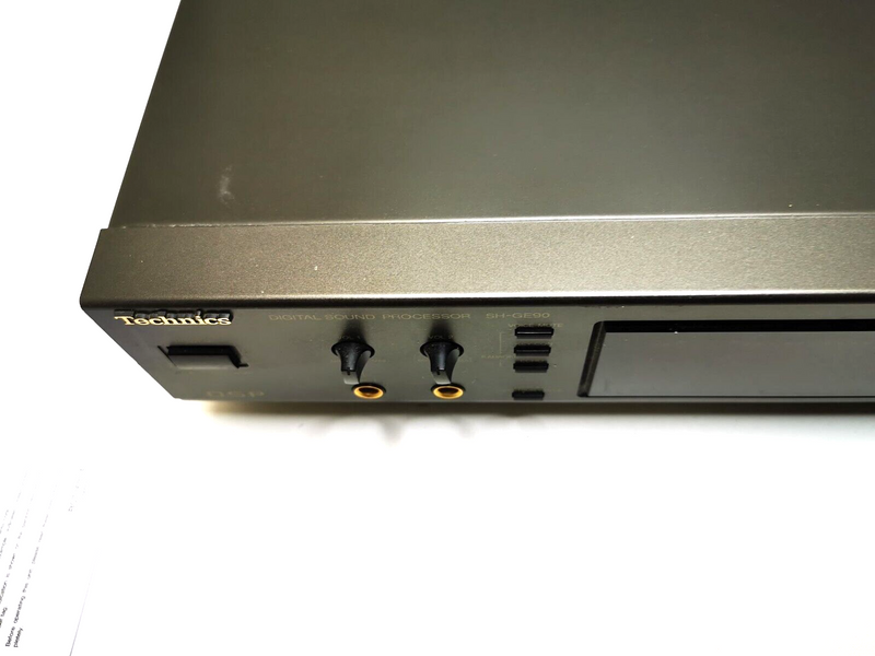 TECHNICS SH-GE90 Digital Sound Processor Graphic Equalizer - RECAPPED / Serviced