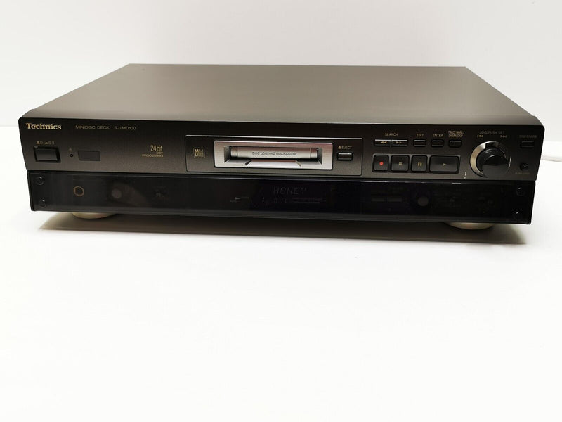 TECHNICS SJ-MD100 Minidisc player / Recorder with remote control - Serviced