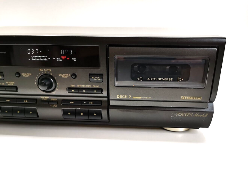 TECHNICS RS-TR373M2 Double Cassette Deck * Serviced 1 Year Warranty *