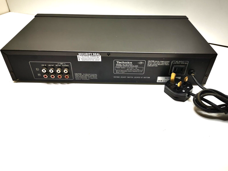 TECHNICS SH-Z200 Graphic Equalizer EQ Processor - Serviced & 1 Year Warranty