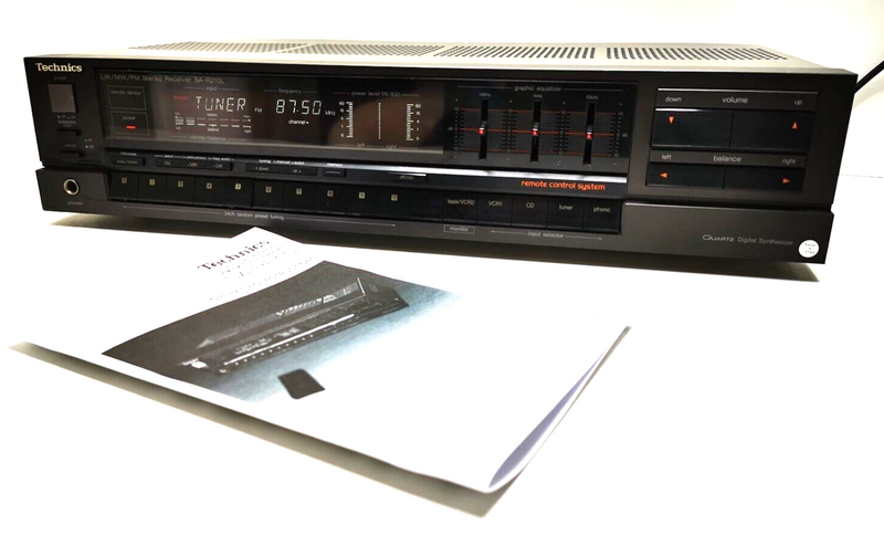 TECHNICS SA-R210L Stereo Integrated Receiver  * Serviced with 1 Year Warranty *