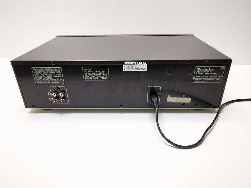 TECHNICS RS-BX404 Stereo Cassette Tape Deck