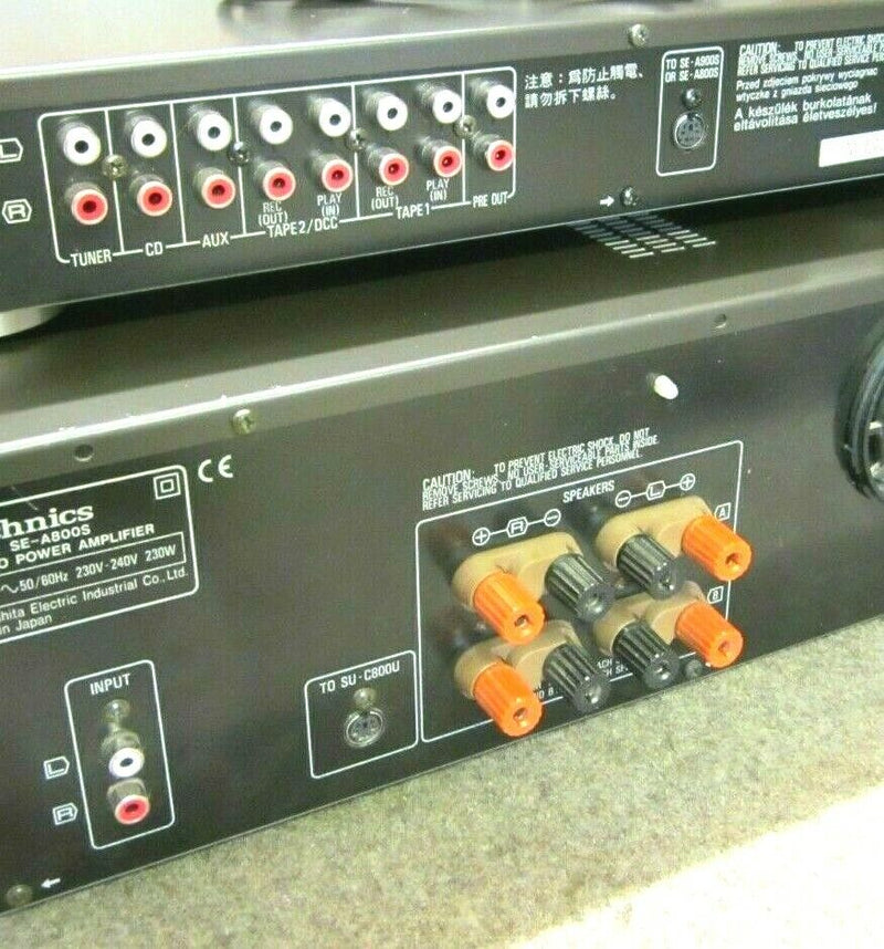 TECHNICS 6 Pin link Power Cable for SU-C Pre Amplifier SE-A power amplifiers