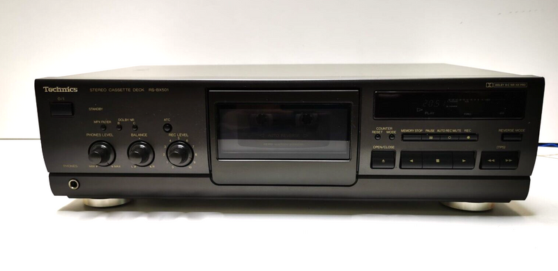 TECHNICS RS-BX501 Auto Reverse Cassette Tape Deck **SERVICED 1 YEAR WARRANTY**