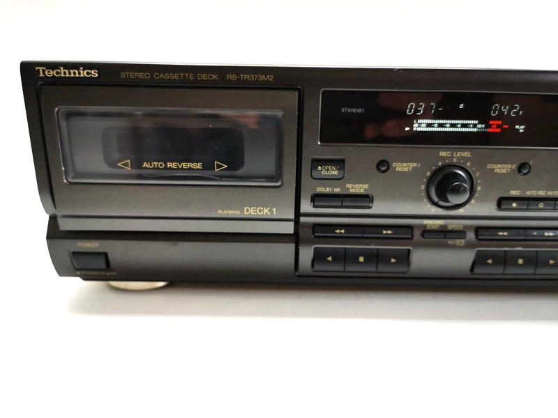 TECHNICS RS-TR373M2 Double Cassette Deck * Serviced 1 Year Warranty *