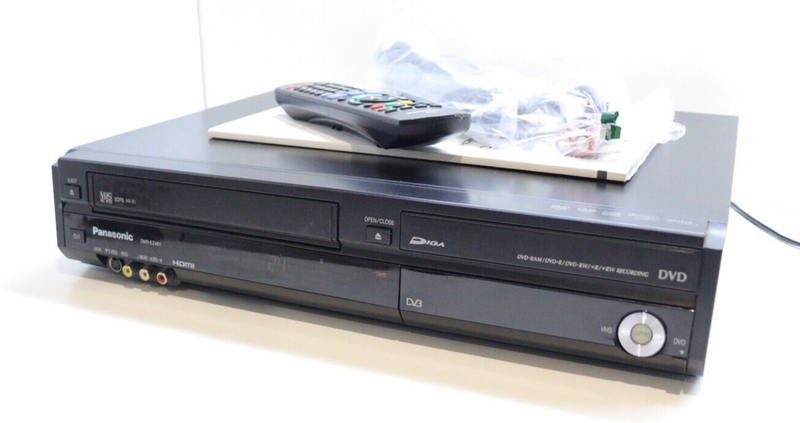Panasonic DMR-EZ47V DVD VCR Recorder 1080p HDMI Copy VHS to DVD Multiregion