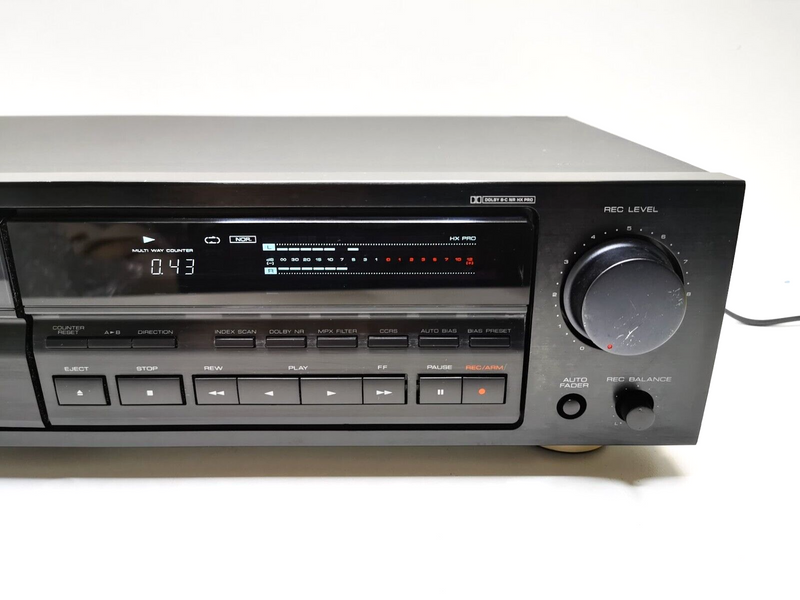KENWOOD KX-5530 Auto Reverse Cassette Tape Deck **SERVICED 1 YEAR WARRANTY**