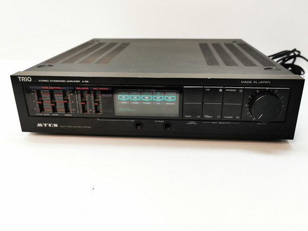 TRIO KENWOOD A-5S Integrated Stereo Amplifier 30 watts with 3 band EQ