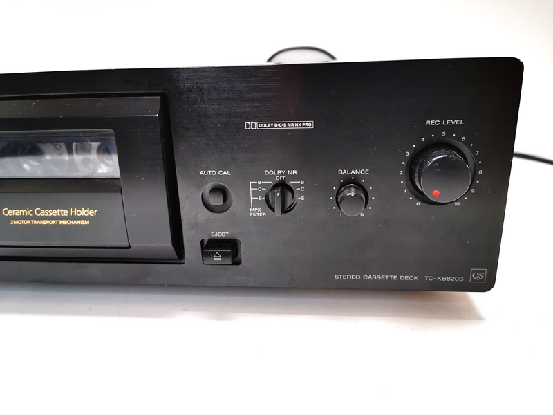 SONY TC-KB820S QS Model Dolby S Cassette Deck * Serviced & 1 Year Warranty *