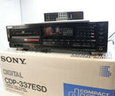 SONY CDP-337ESD ES RANGE AUDIOPHILE CD Player BOXED MINT CONDITION!